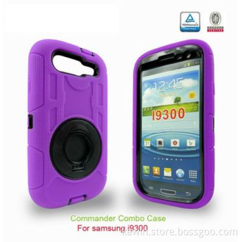 Commander 2-in-1 PC + Silicone Cover for Samsung Galaxy S3